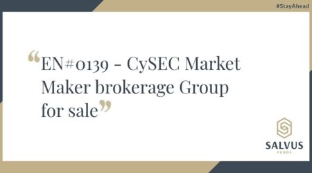 CySEC CFD brokerage for sale