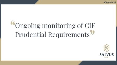 CIF Prudential Requirements