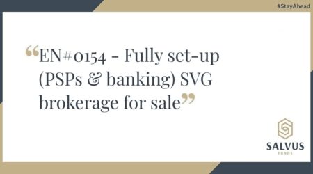 SVG brokerage for sale