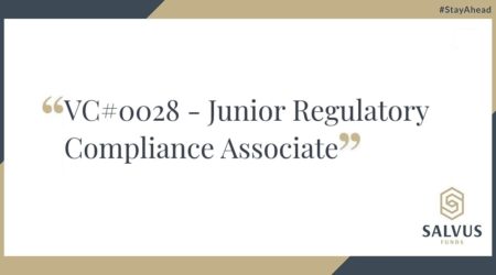 Junior regulatory compliance associate