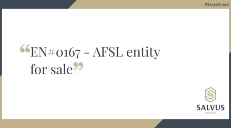 AFSL entity for sale