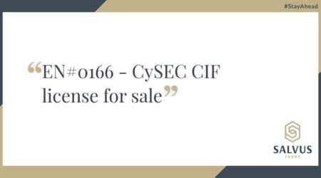 CySEC CIF license for sale