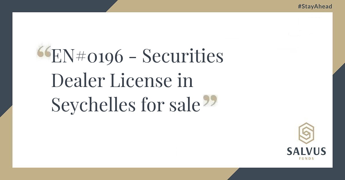 Seychelles securities dealer license