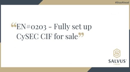 CySEC CIF for sale
