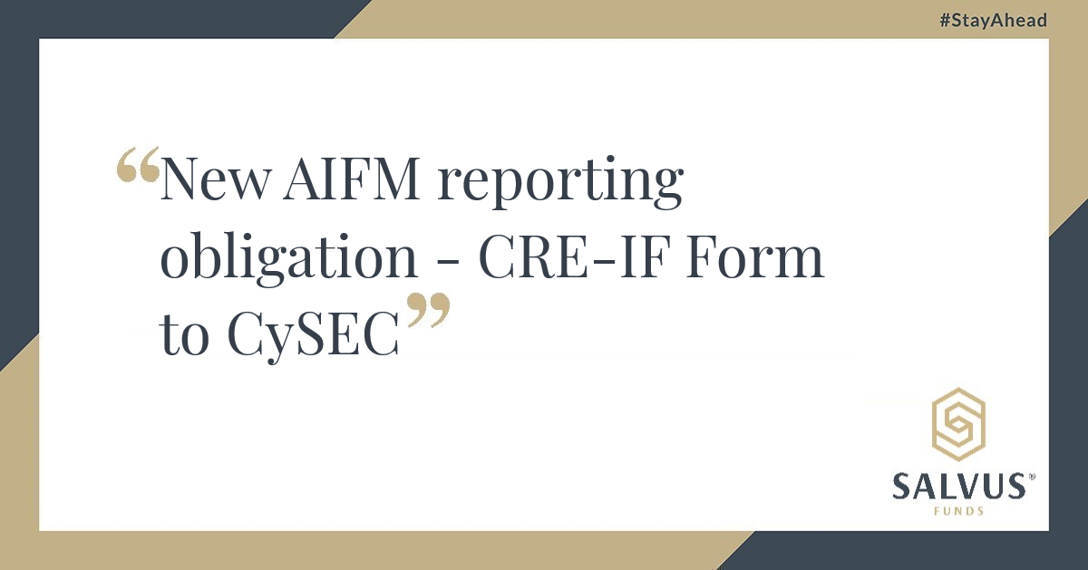New AIFM reporting obligation