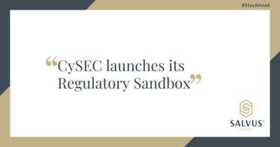 Reg Sand Box CySEC launches its Regulatory Sandbox - SALVUS Funds