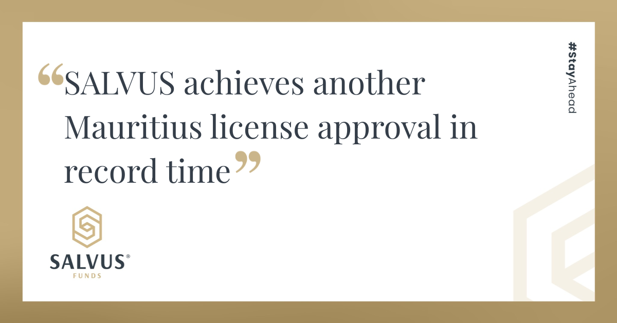 SALVUS achieves another Mauritius license approval in record time