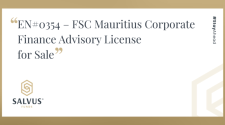 EN#0354 – FSC Mauritius Corporate Finance Advisory License for Sale
