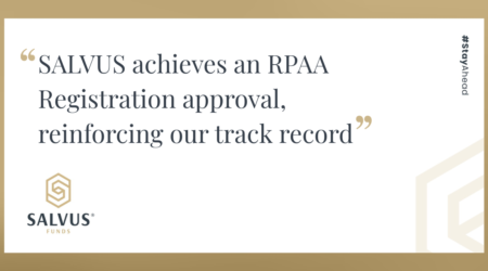 SALVUS achieves RPAA registration approval