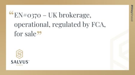 UK brokerage, operational, regulated by FCA, for sale