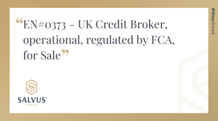 UK Credit Broker, operational, regulated by FCA, for Sale
