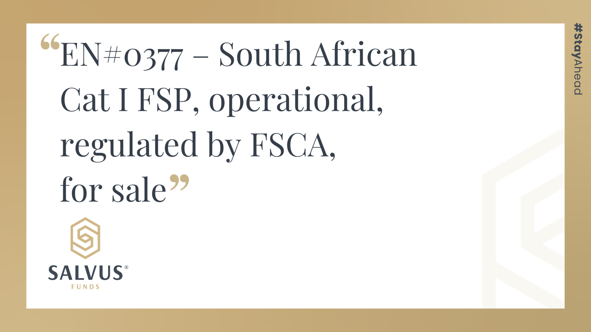 FSCA, FSP