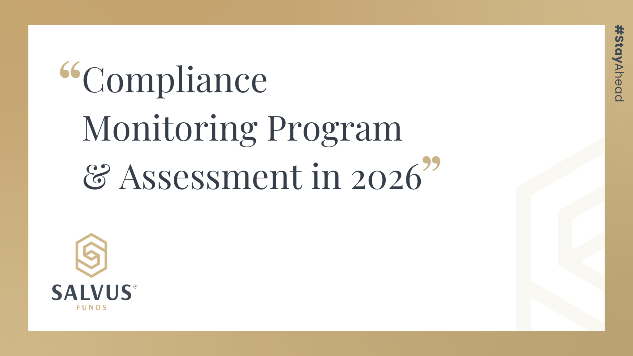 Compliance Monitoring Program and Assessment in 2026